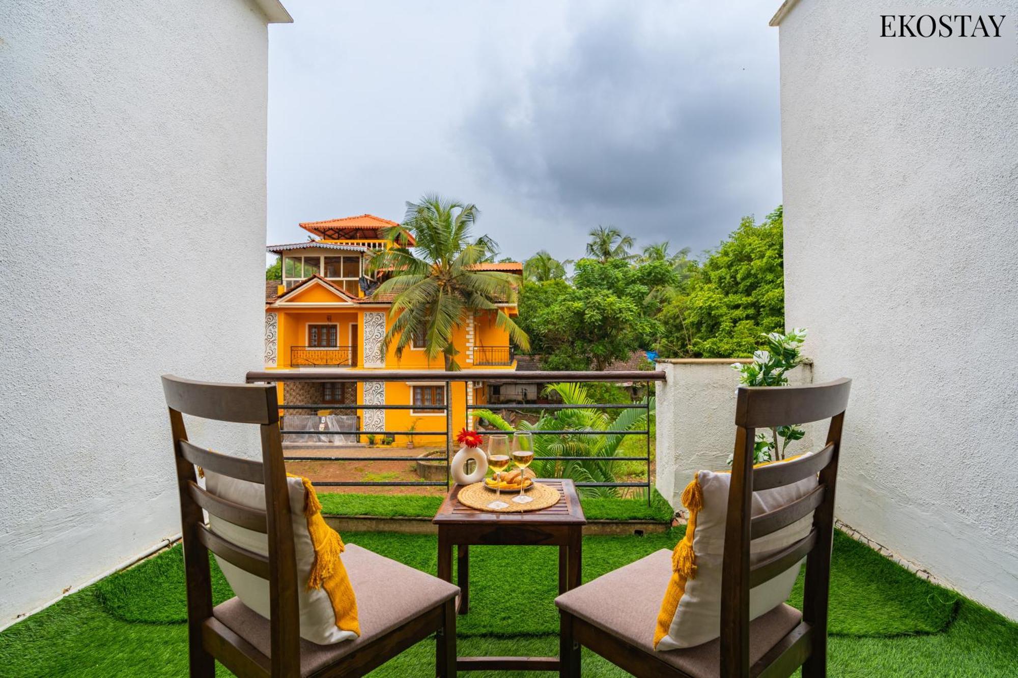 Eko Stay - Solace Villa I Charming Villa Close To Candolim Beach Exterior foto