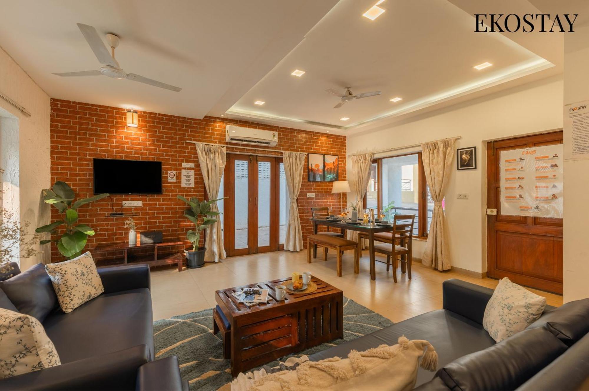Eko Stay - Solace Villa I Charming Villa Close To Candolim Beach Exterior foto