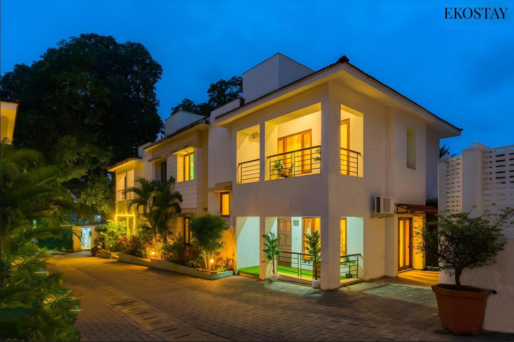 Eko Stay - Solace Villa I Charming Villa Close To Candolim Beach Exterior foto