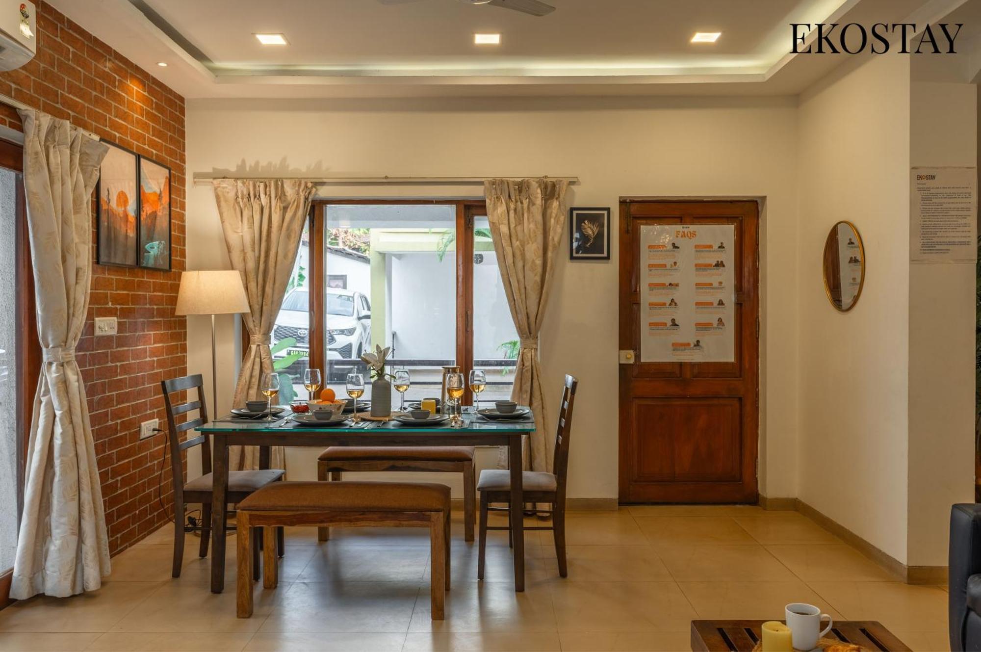 Eko Stay - Solace Villa I Charming Villa Close To Candolim Beach Exterior foto